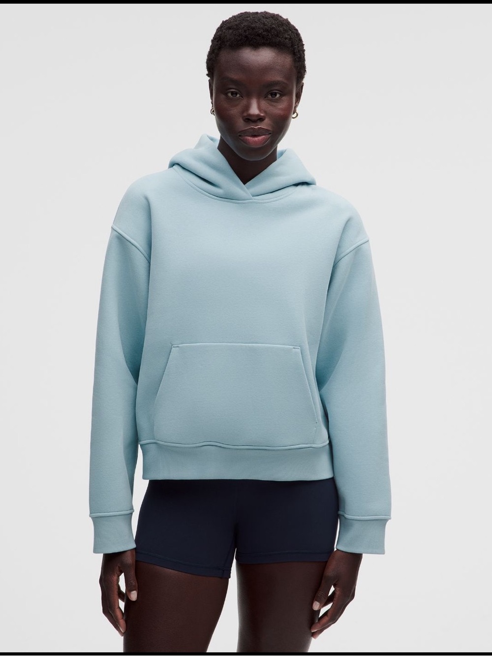 #942 Lululemon Steady State SuperLoft Hoodie Sea Foam Medium NWT